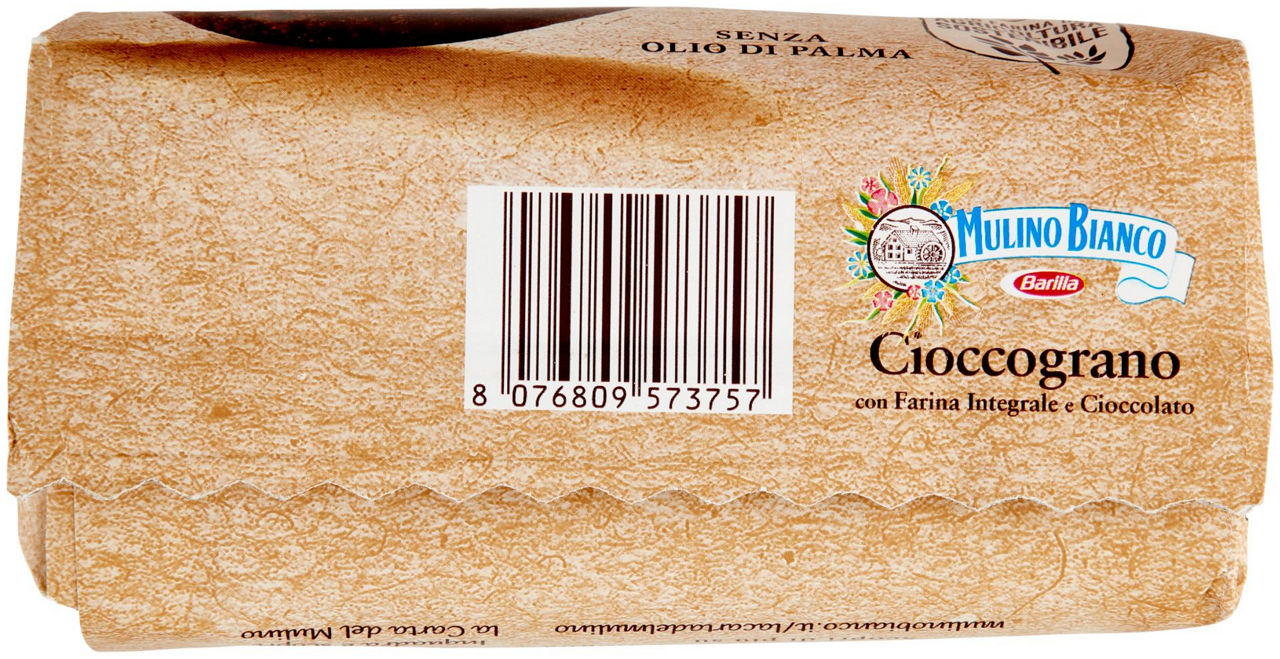 Biscotti Cioccograno con Farina Integrale e Cioccolato 330 g - 5