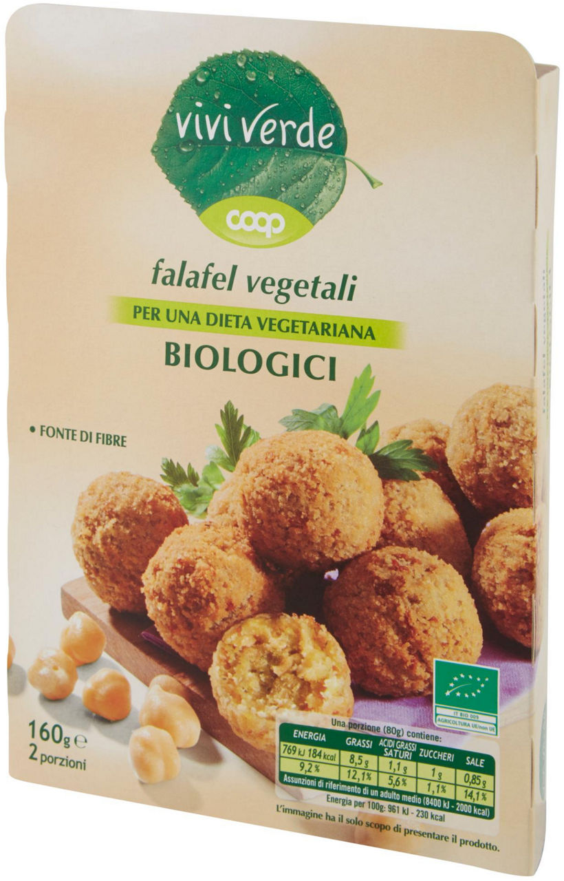 falafel vegetali Biologici Vivi Verde 2 x 80 g - 6