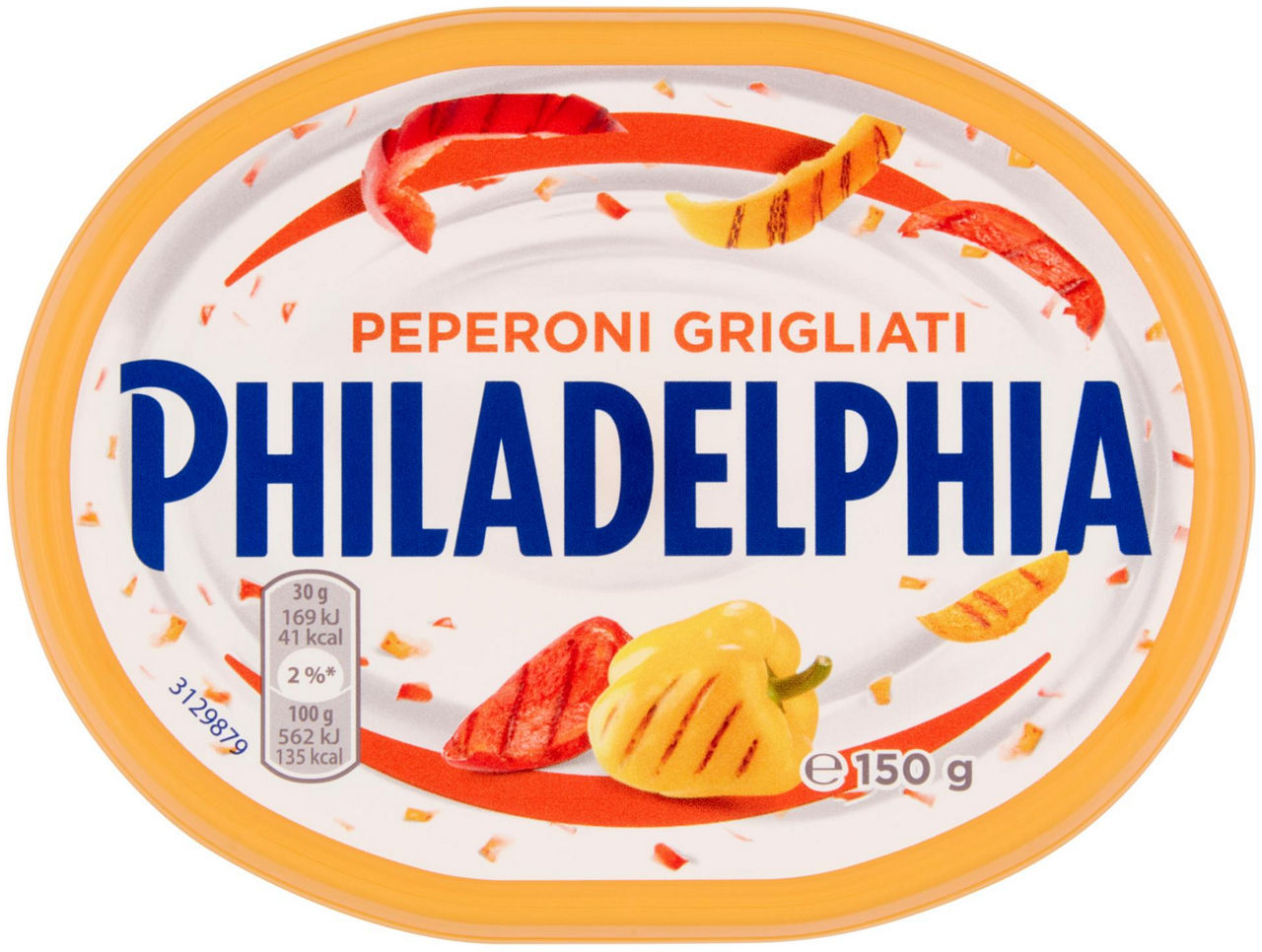Philadelphia formaggio fresco spalmabile con peperoni grigliati -  150 g