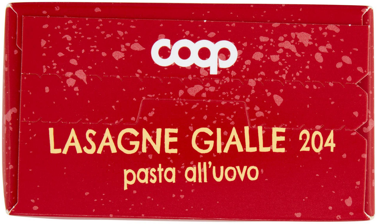 Lasagne gialle 204 pasta all'uovo 500 g - 4
