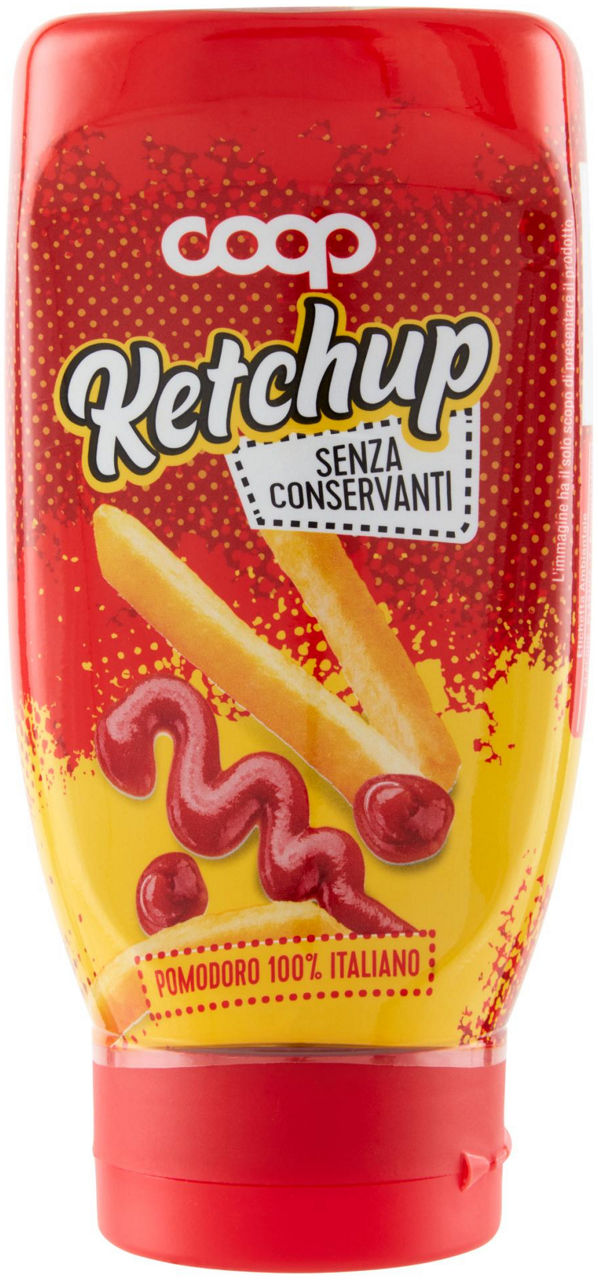 Ketchup coop flacone  squeeze g280