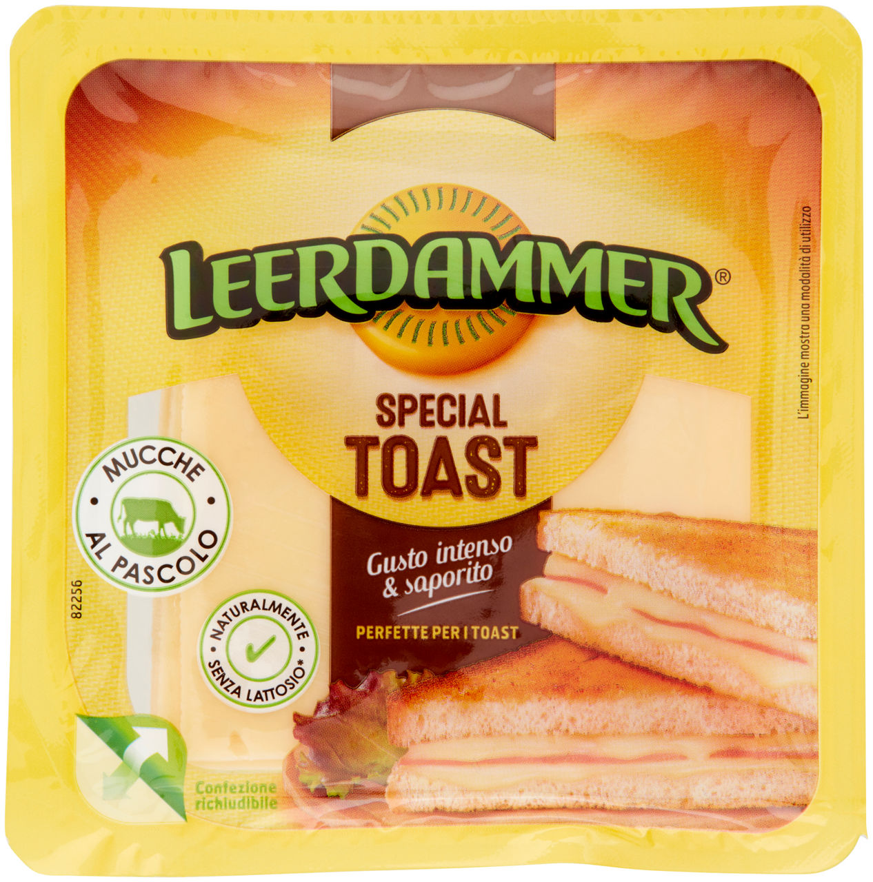 Leerdammer special toast vaschetta g 125