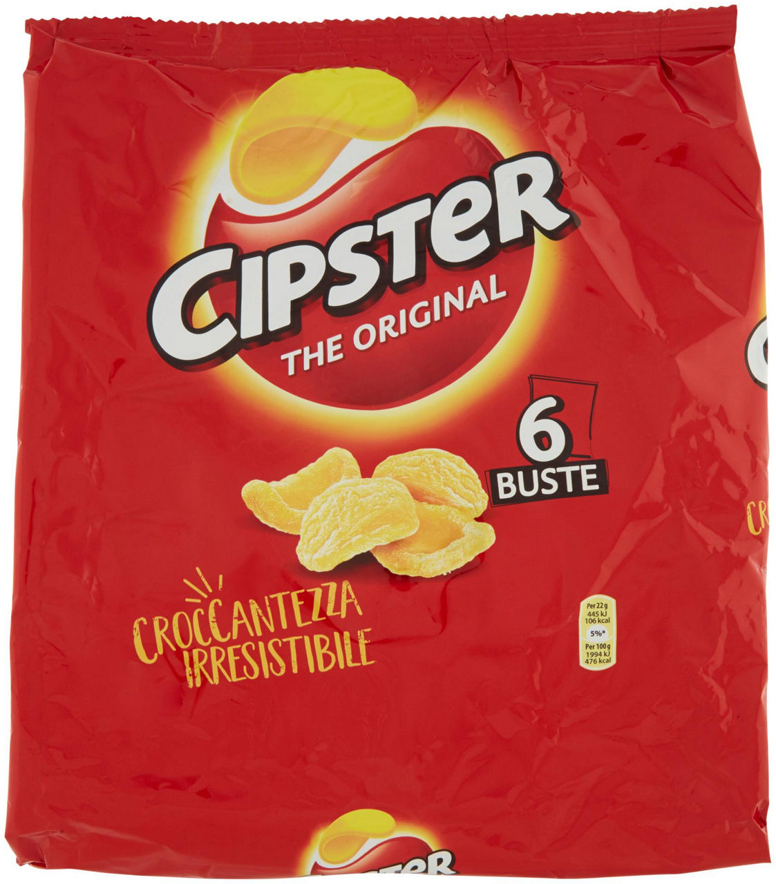 Chips di Patate 6 Bustine - 132g - 0