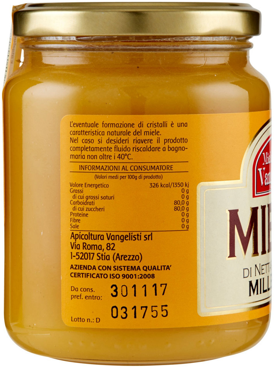 MIELE MILLEFIORI CREMOSO 500GR - Immagine 11