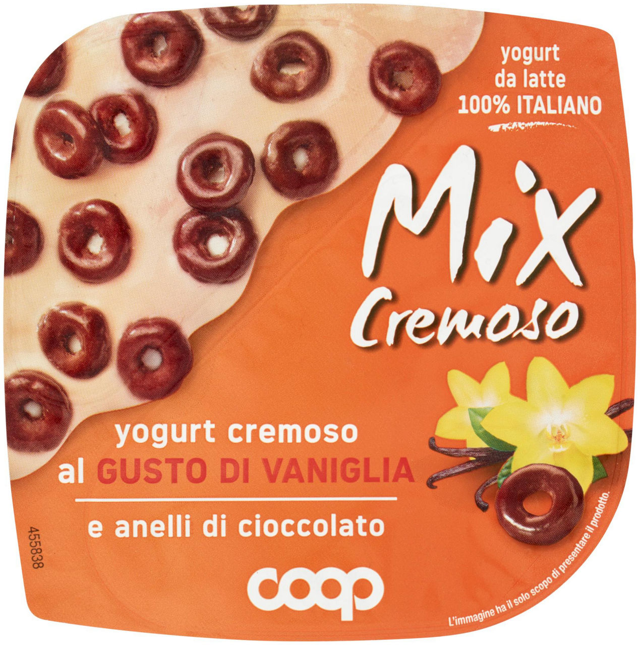 Mix cremoso coop yogurt vaniglia+an.cer. ricop.cioccol.bicomp g150