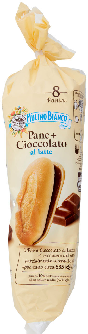 Pane e cioccolato al latte 8 pz 300 gr - Immagine 91