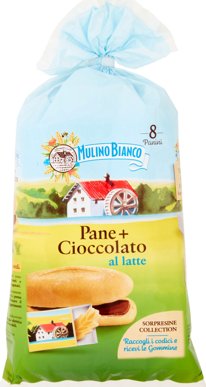 Pane e cioccolato al latte 8 pz 300 gr - Immagine 11