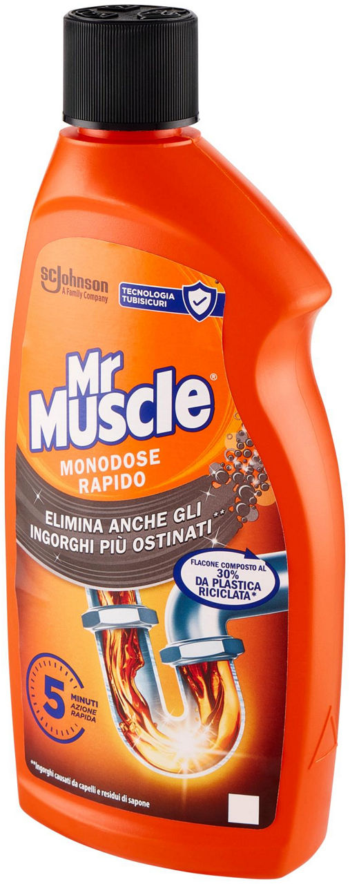 DISGORGANTE GEL TUBI & SCARICHI MR MUSCOLO FLACONE ML. 500 - Immagine 61