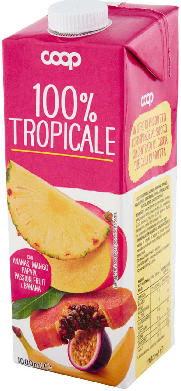 SUCCO 100% TROPICALE COOP BRICK L 1 - Immagine 61