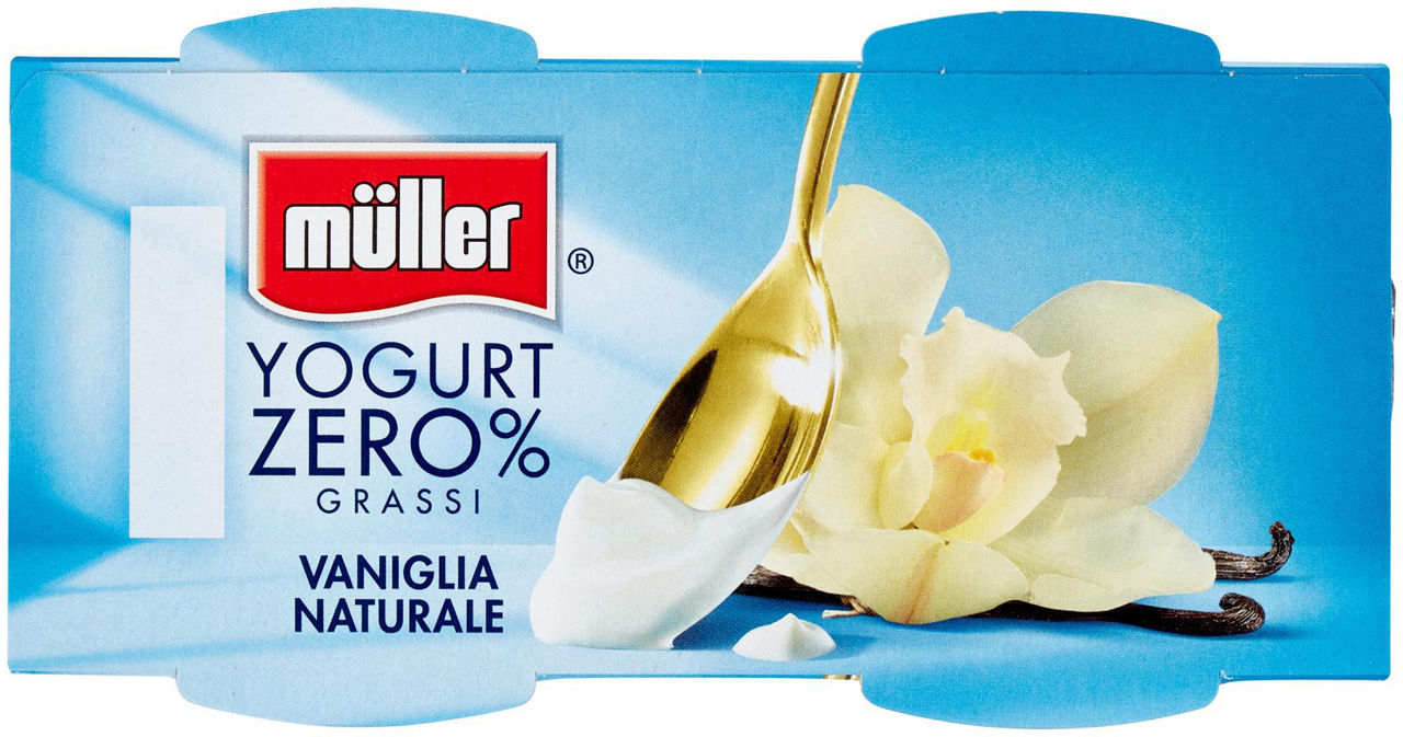 Yogurt alla vaniglia zero grassi 2 pz da 125 gr - Immagine 41