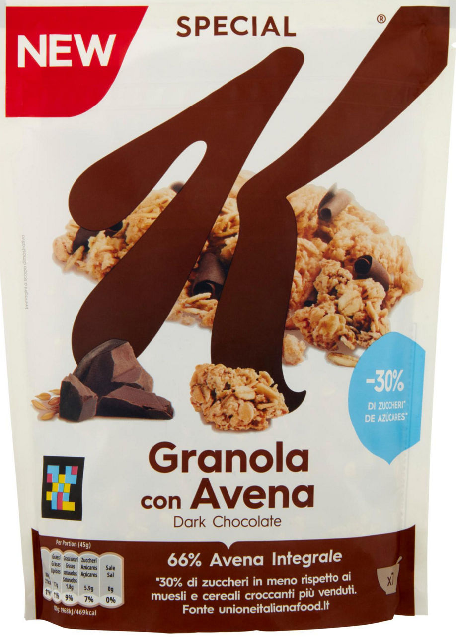 Cereali special k granola cioccolato kellog g 320