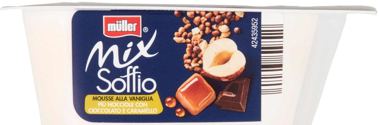 Mousse alla vaniglia con nocciole cioccolato e caramello 120 gr - Immagine 51