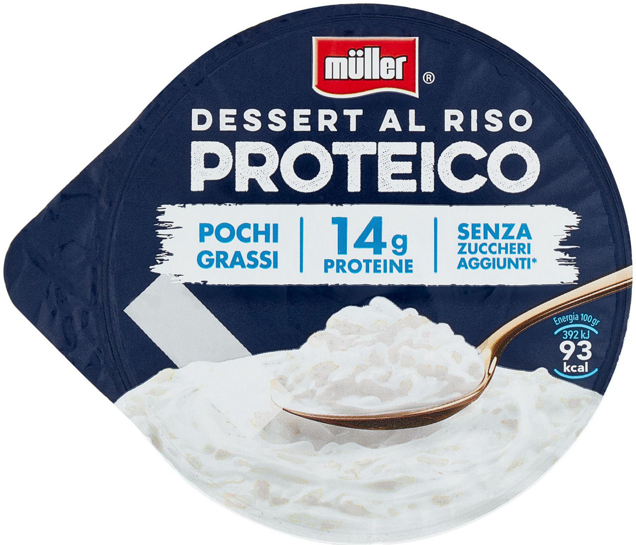 Dessert proteico al riso bianco 180 gr