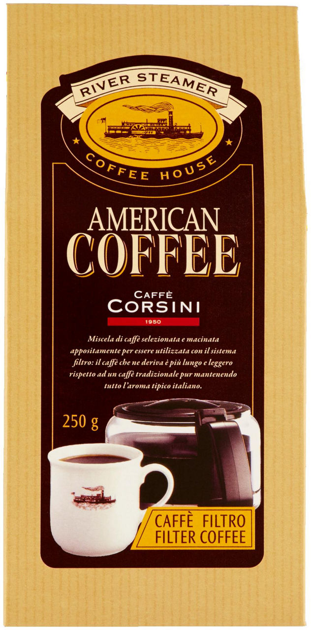 American coffee caffè corsini sacchetto g 250