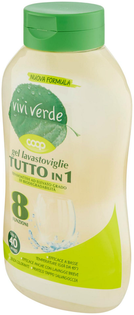 gel lavastoviglie Tutto in 1 8 Funzioni Vivi Verde 640 ml - 6