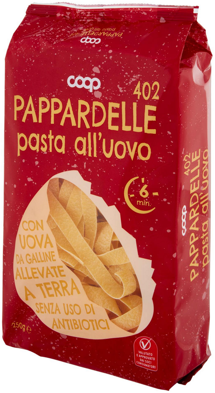 Pappardelle 402 Pasta all'Uovo 250 g - 6