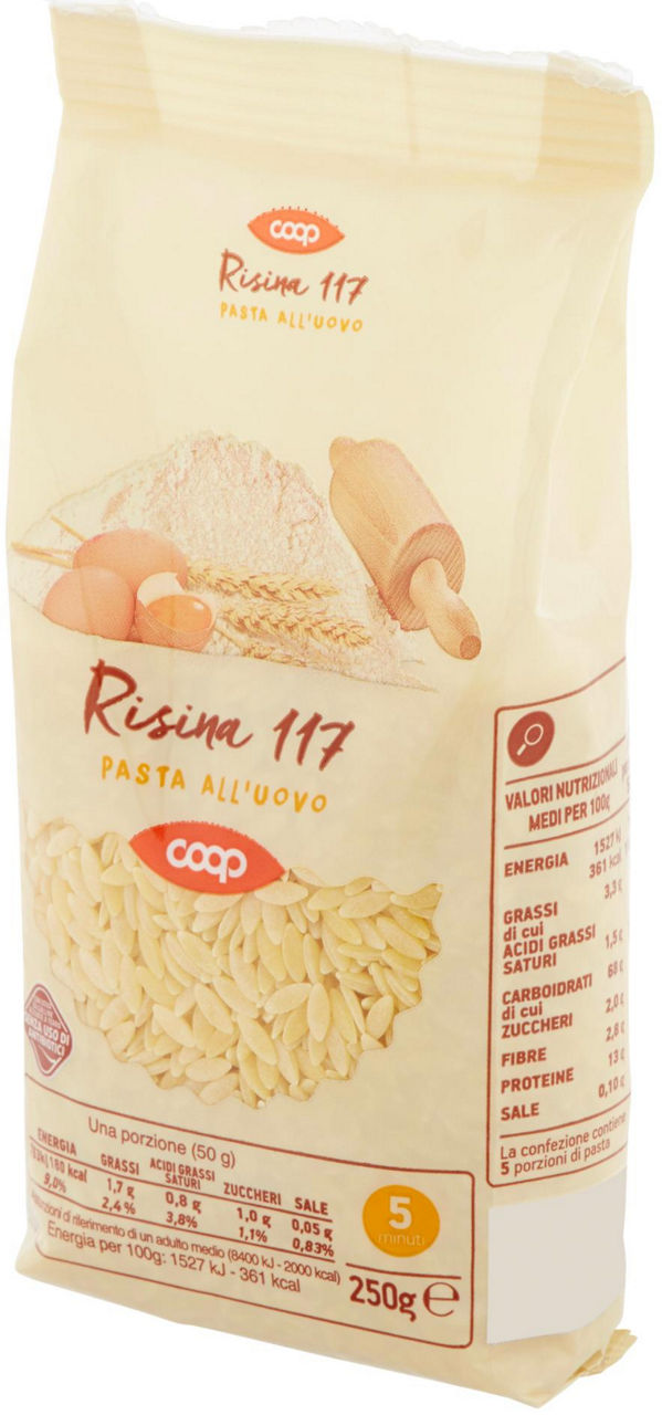 Risina 117 Pasta all'Uovo 250 g - 6