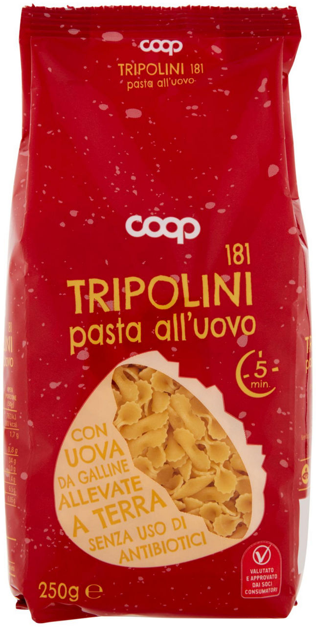 Tripolini 181 Pasta all'Uovo 250 g - 0