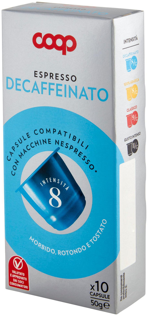 Capsule Espresso Decaffeinato 10 Capsule Pelabili 50 g - 6