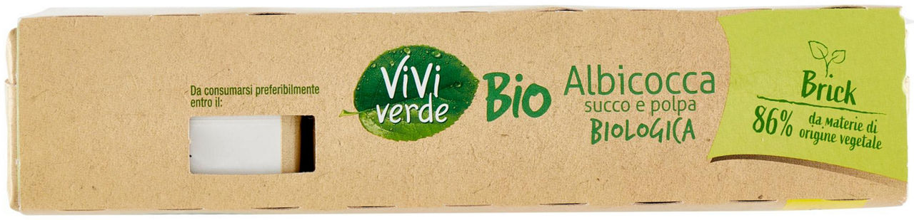 Succo albicocca Biologica Vivi Verde 3 x 200 ml - 4
