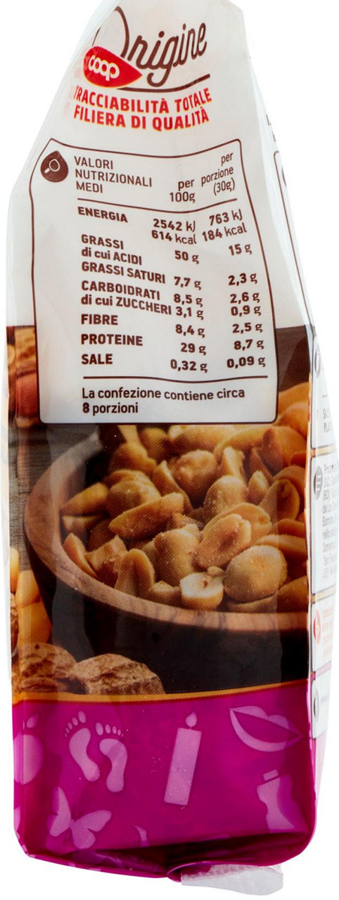 Arachidi Sgusciate e Tostate 100% Italiane Origine 250 g  - 3