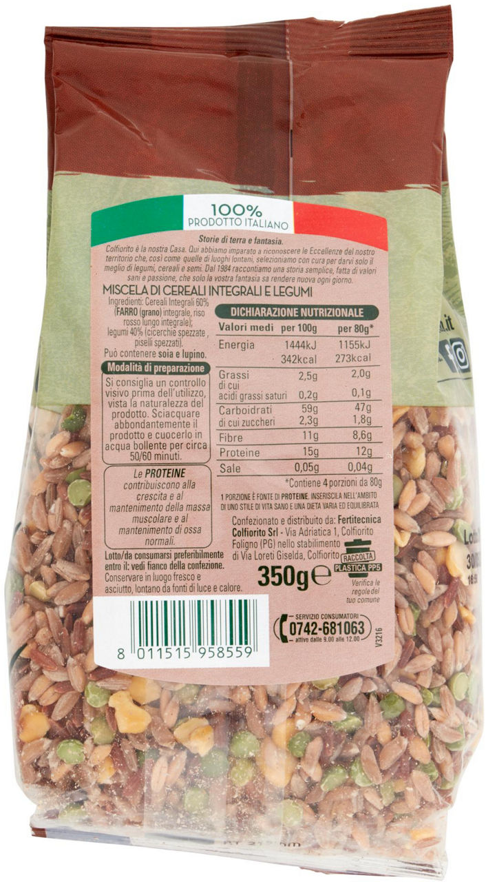 Mix di Cereali Integrali e Legumi 350 g - Immagine 21