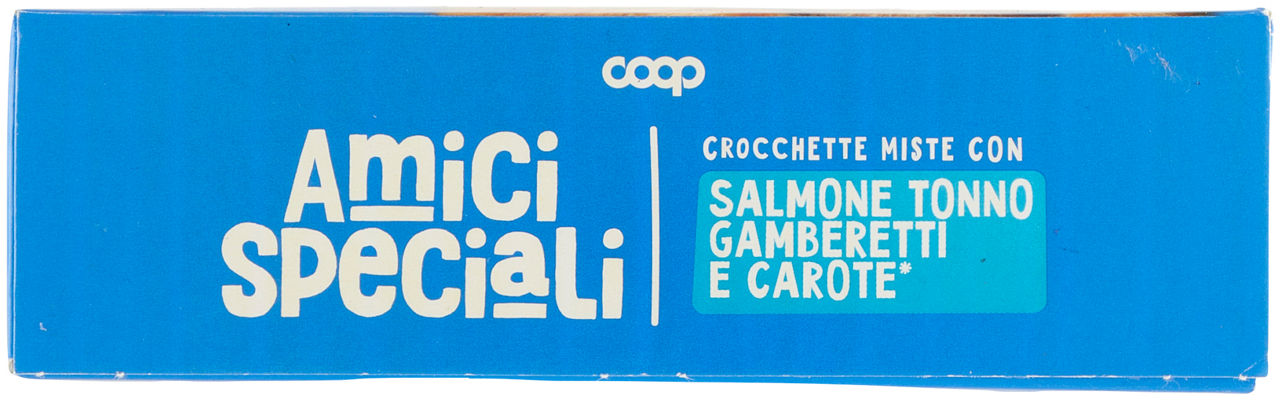 CROCCHETTE GATTO SALMONE/TONNO/GAMBERETTI/CAROTE AMICI SPECIALI COOP SCAT G 400 - 4