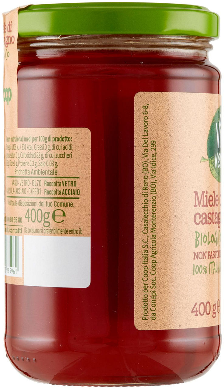 miele di castagno Biologico Vivi Verde 400 g - 1