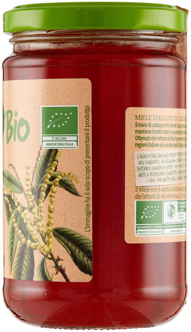 miele di castagno Biologico Vivi Verde 400 g - 3