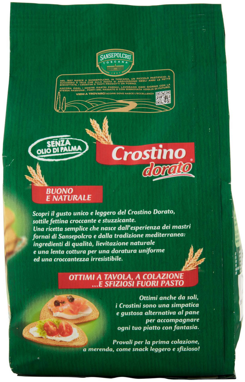 Sansepolcro Toscana Crostino dorato Croccante 300 g - 2