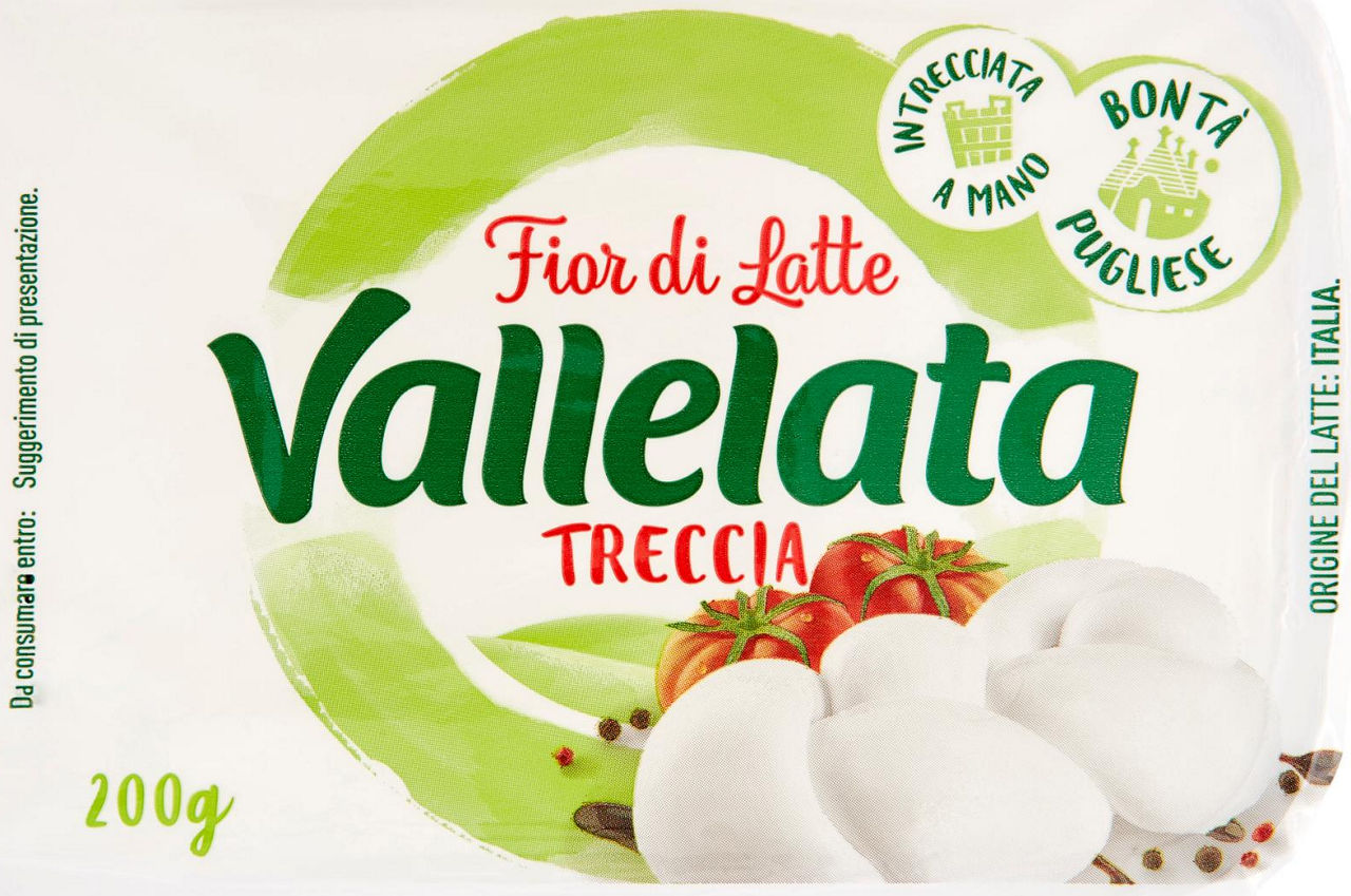 Treccia fior di latte 200 gr - Immagine 01