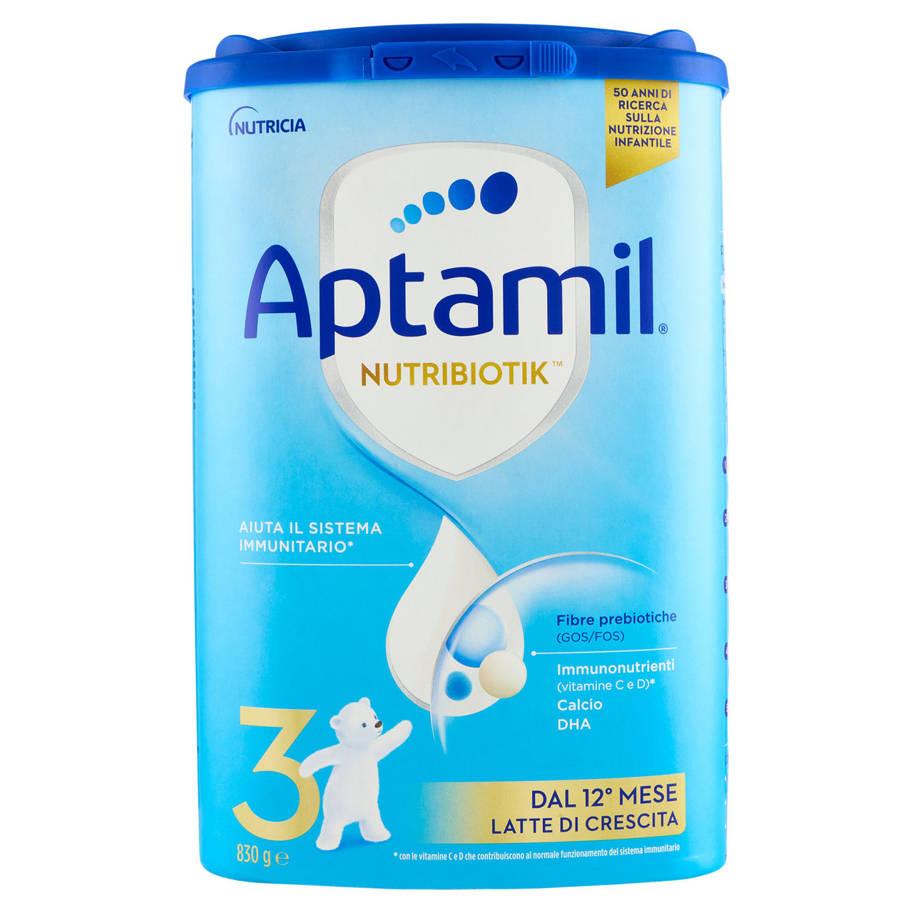 Latte di proseguimento 3 in polvere 830 gr