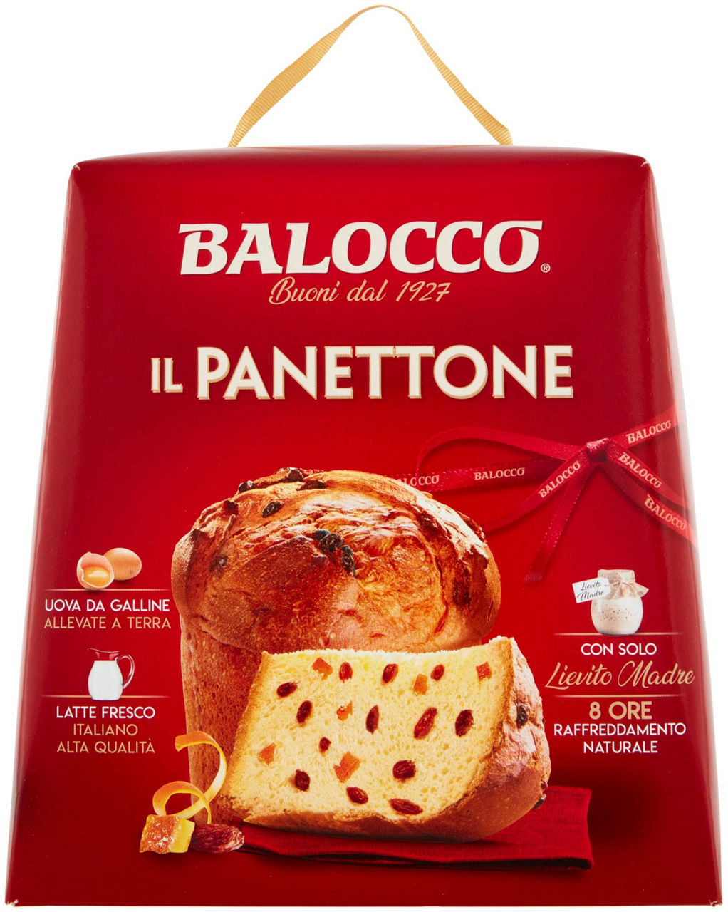 PANETTONE CLASSICO BALOCCO SCATOLA KG. 1 - 2