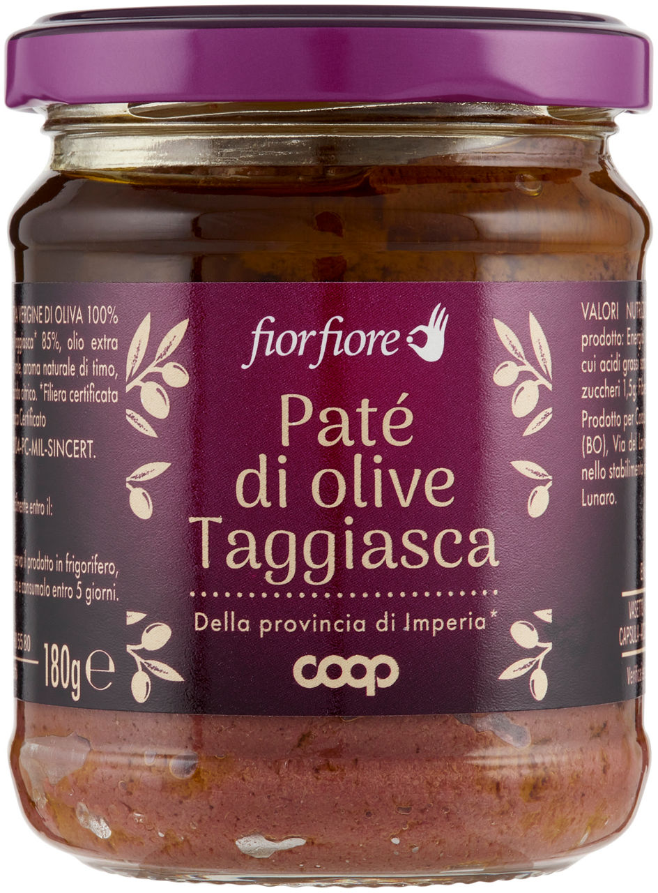 Paté di olive taggiasca 180 gr