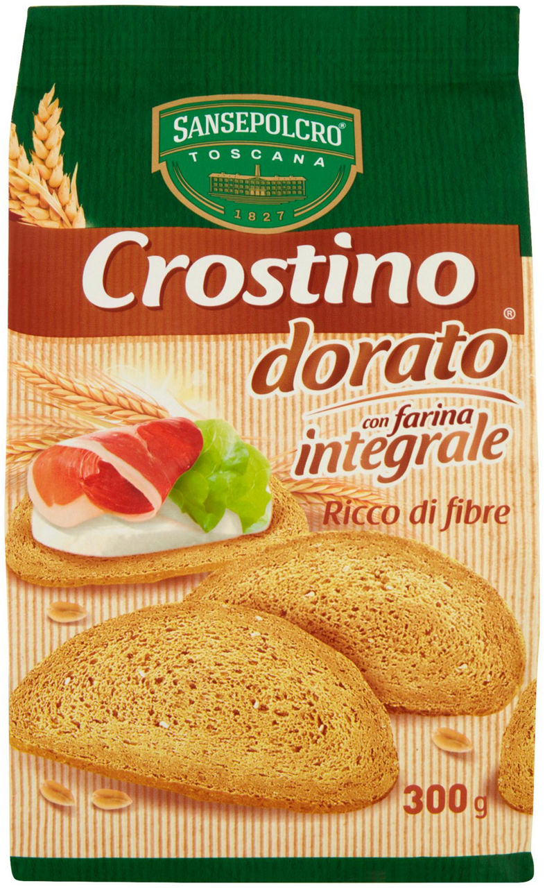 Crostino dorato integrale sansepolcro toscana sacch. g300