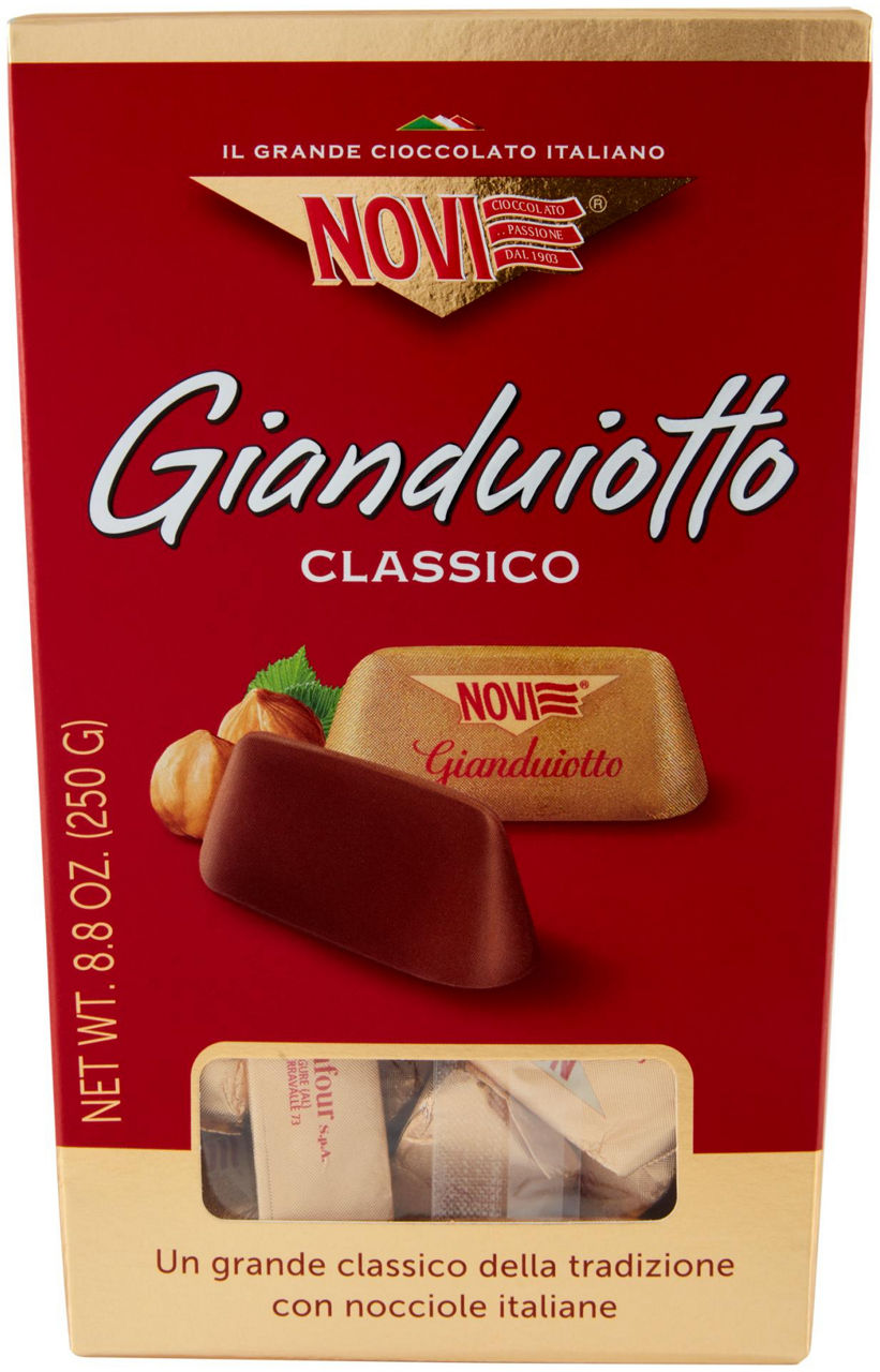 Astuccio gianduiotto classico elah g 250g