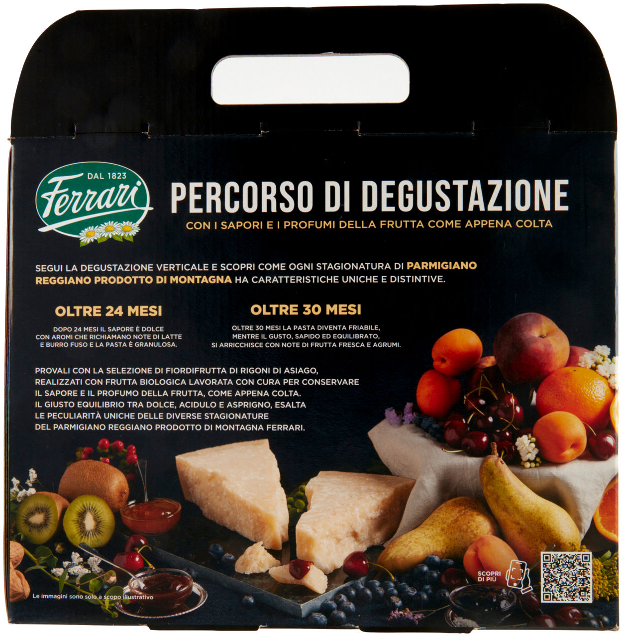 Confezione degustazione con parmigiano reggiano e salse di frutta 400 gr - Immagine 21