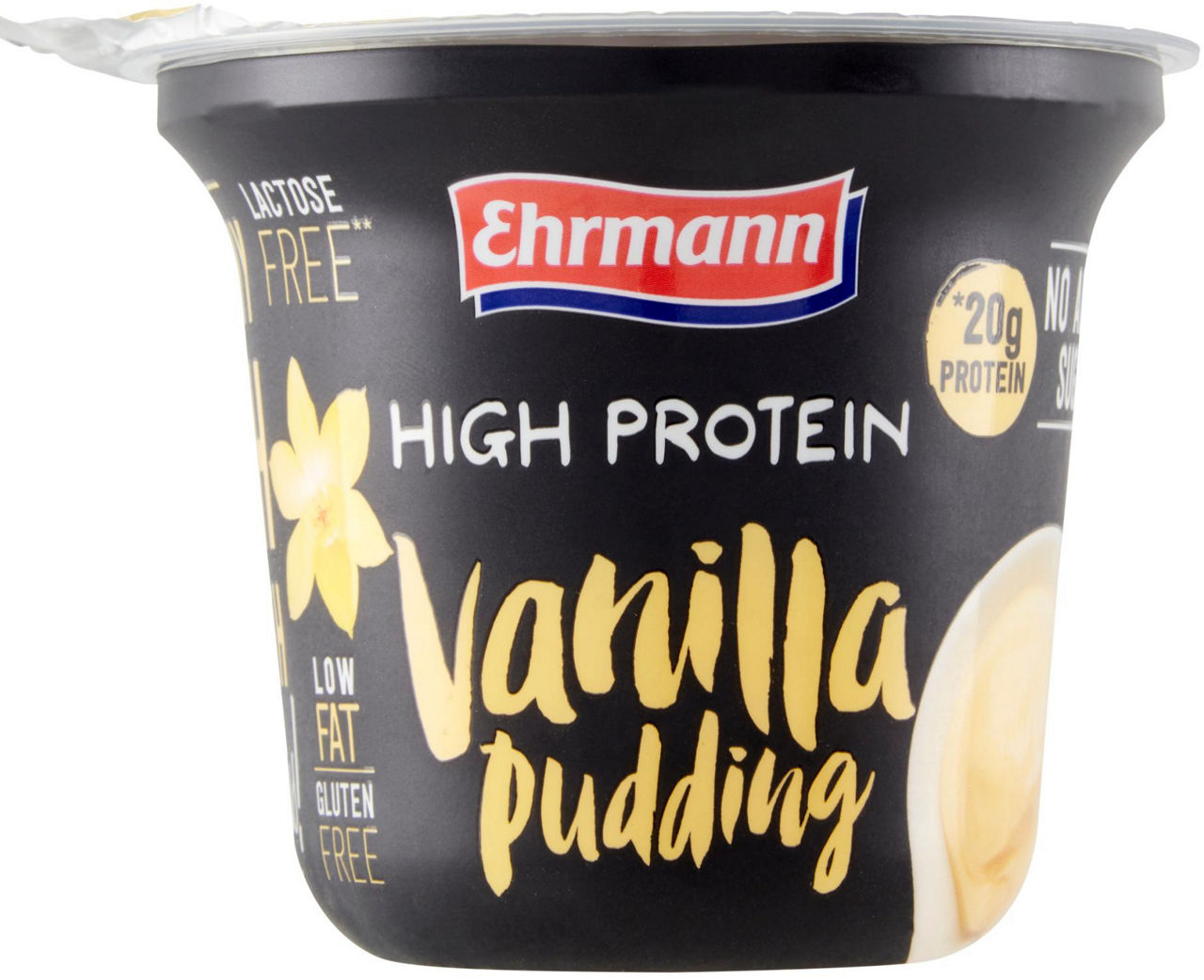 PUDDING VANIGLIA HIGH PROTEIN EHRMANN G 200 - Immagine 01