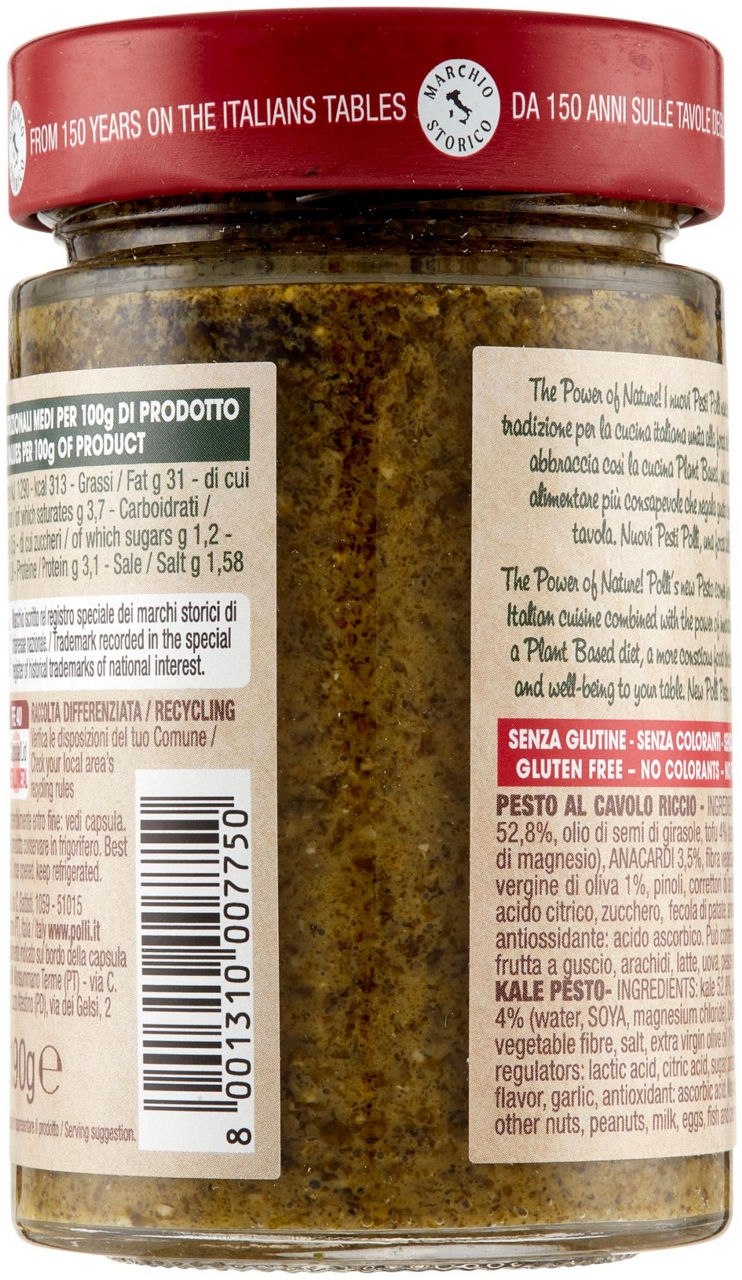 PESTO AL CAVOLO RICCIO PALNT BASED POLLI G 190 - Immagine 21