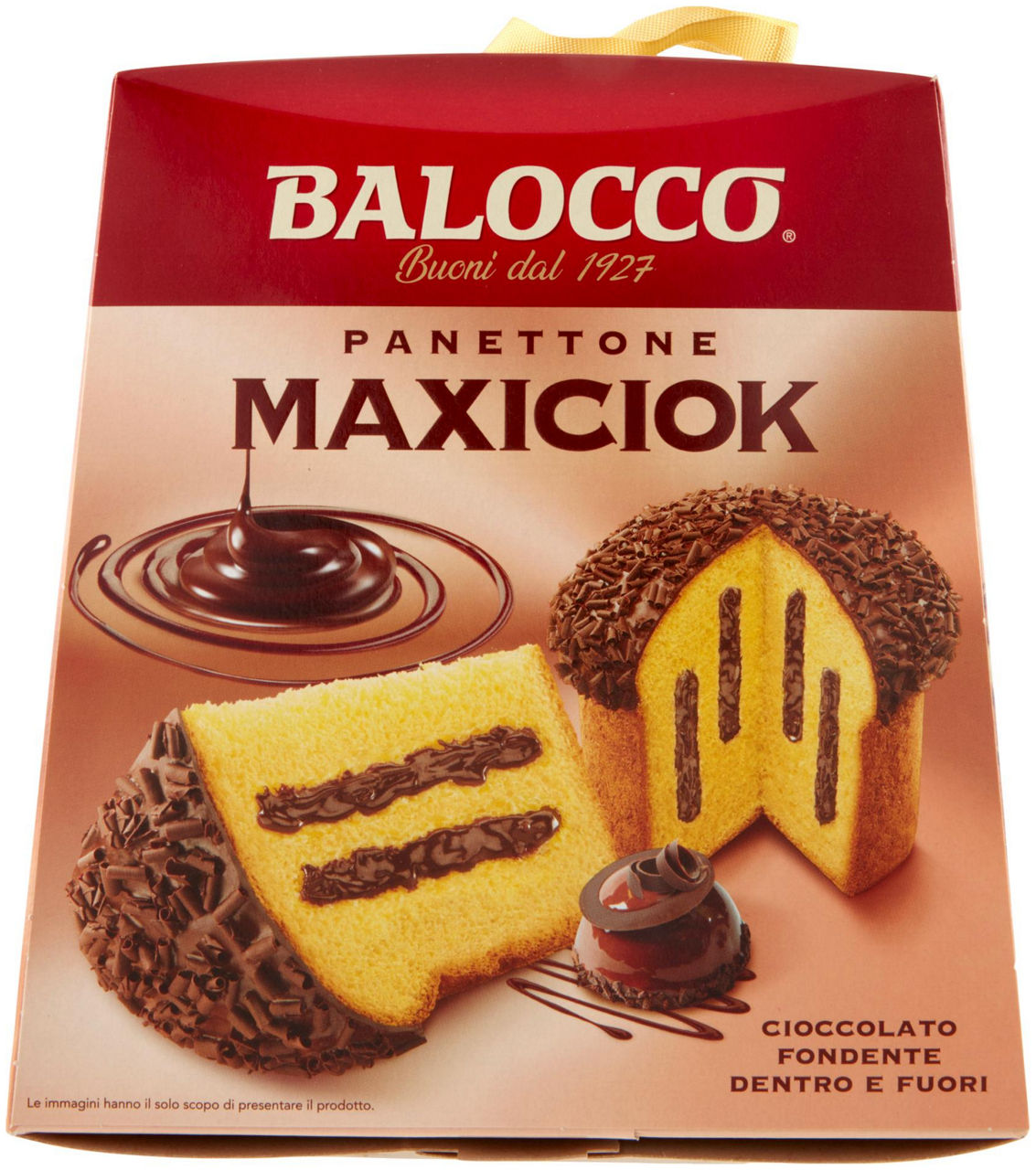 PANETTONE MAXICIOK BALOCCO SCATOLA G. 800 - 1