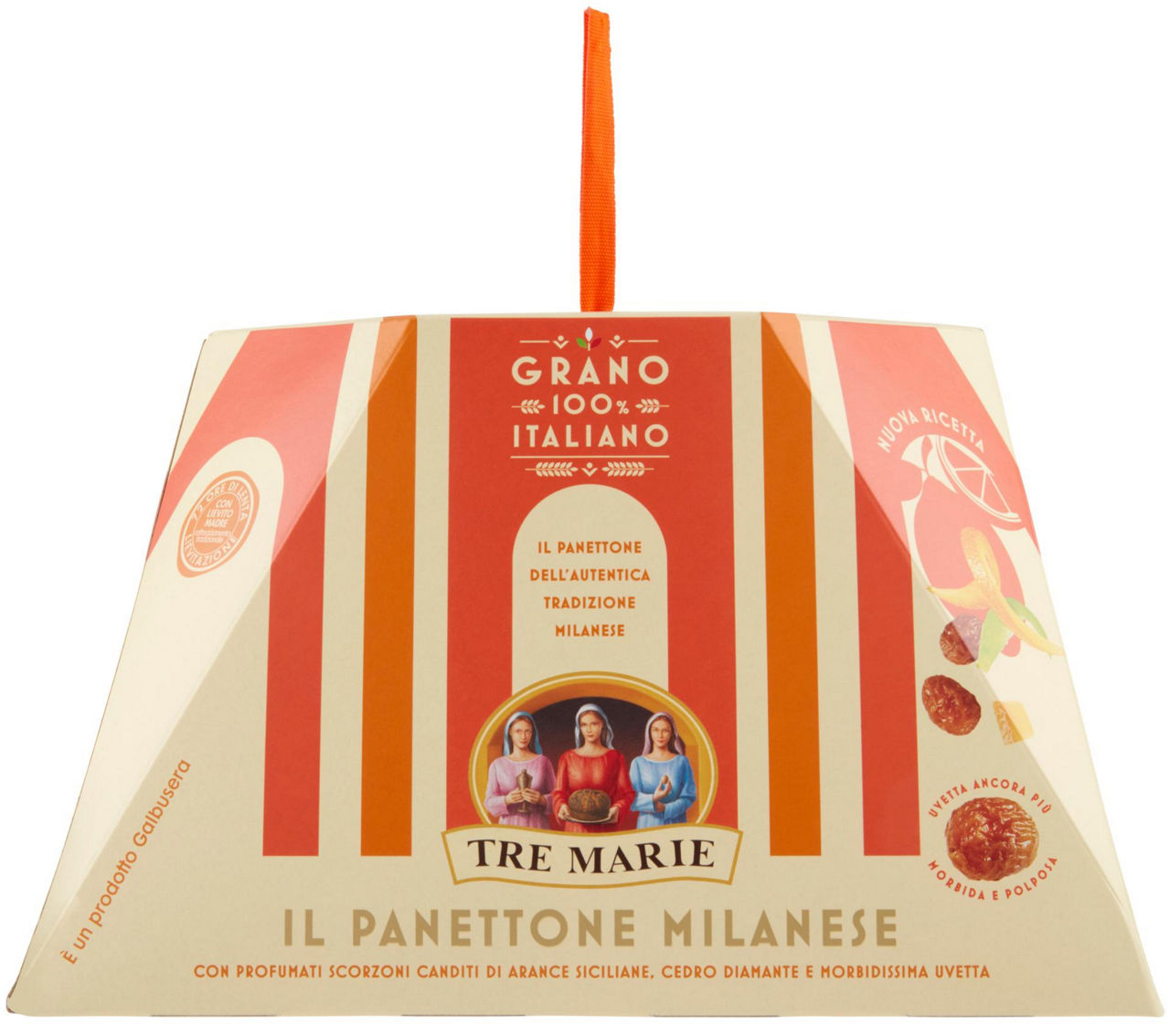 Panettone tradizionale milanese basso 1 kg