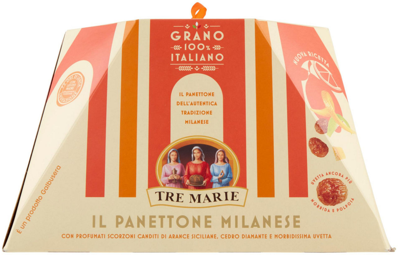 Panettone tradizionale milanese basso 1 kg - Immagine 21