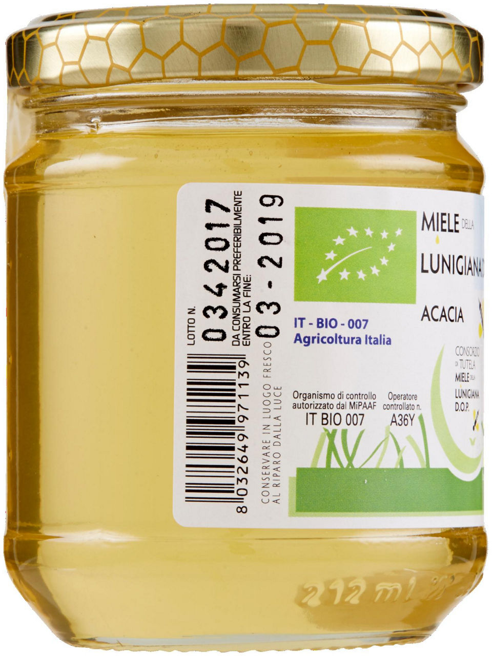 Miele della Lunigiana Bio D.O.P. Acacia 250 g - 1
