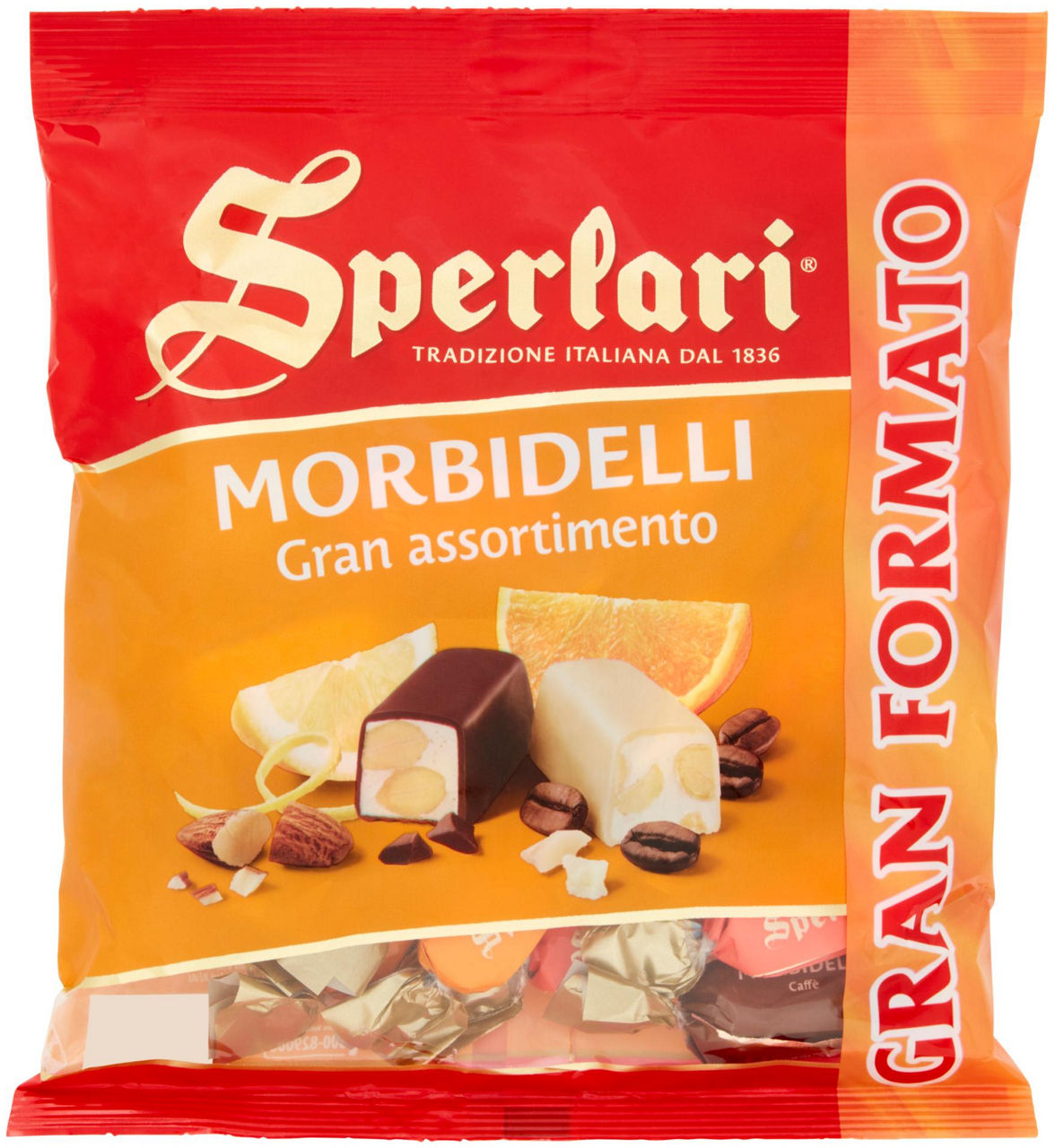 Torroncini morbidelli gran assortimento sperlari sacchetto g 320