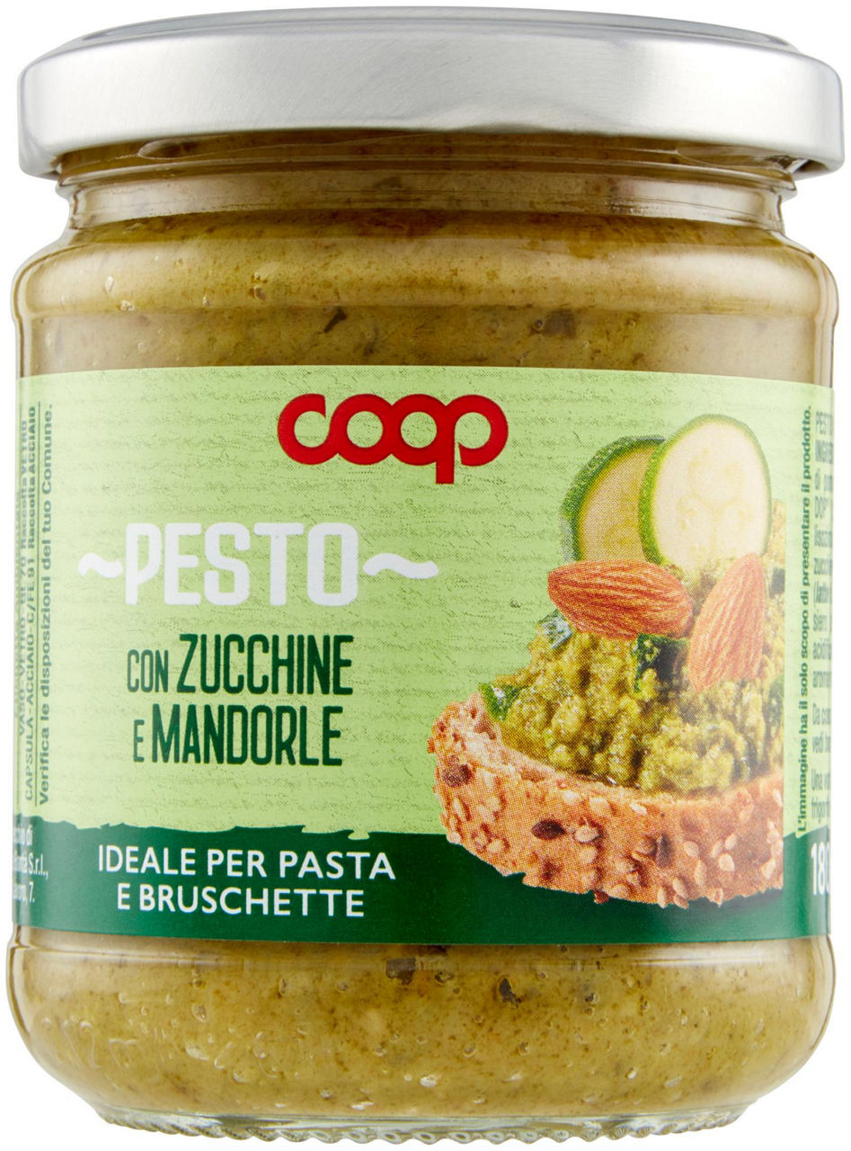 Pesto con zucchine e mandorle 180 gr