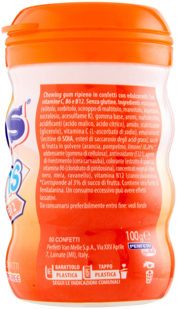Mentos con Vitamine gusto Citrus 50 confetti 100 g - 3