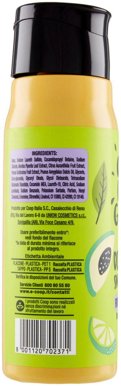 Doccia Smoothies Rinfrescante lime, avocado e menta 300 ml - 1