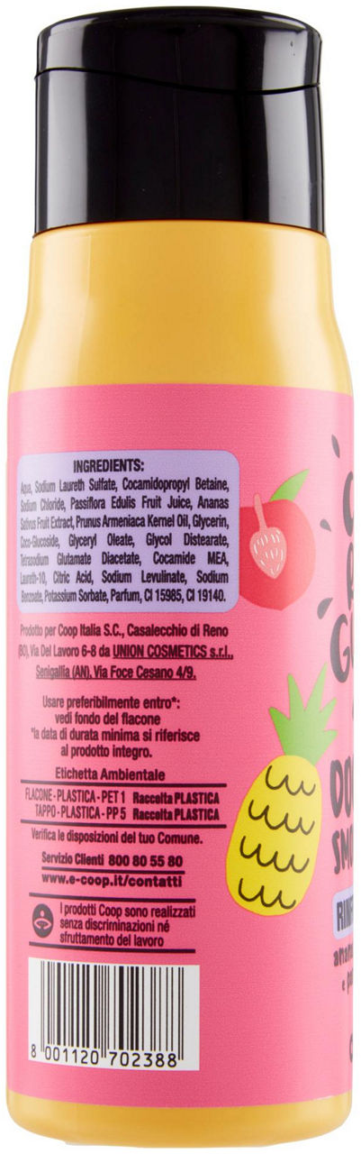 Doccia Smoothies Rinfrescante ananas, albicocca e passion fruit 300 ml - 1