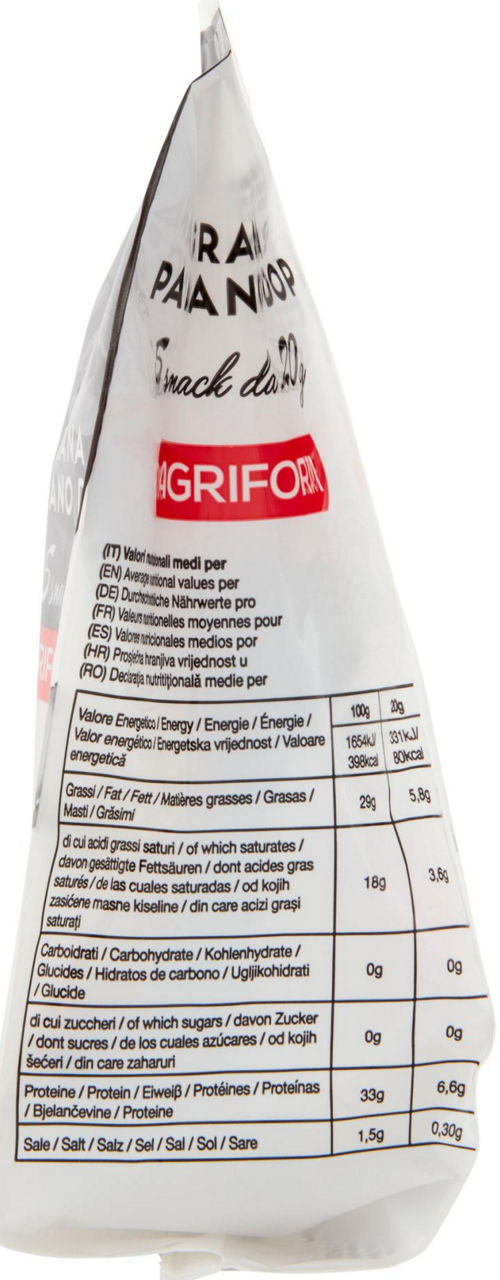 Agriform Grana Padano DOP snack 5 x 20 g - 3