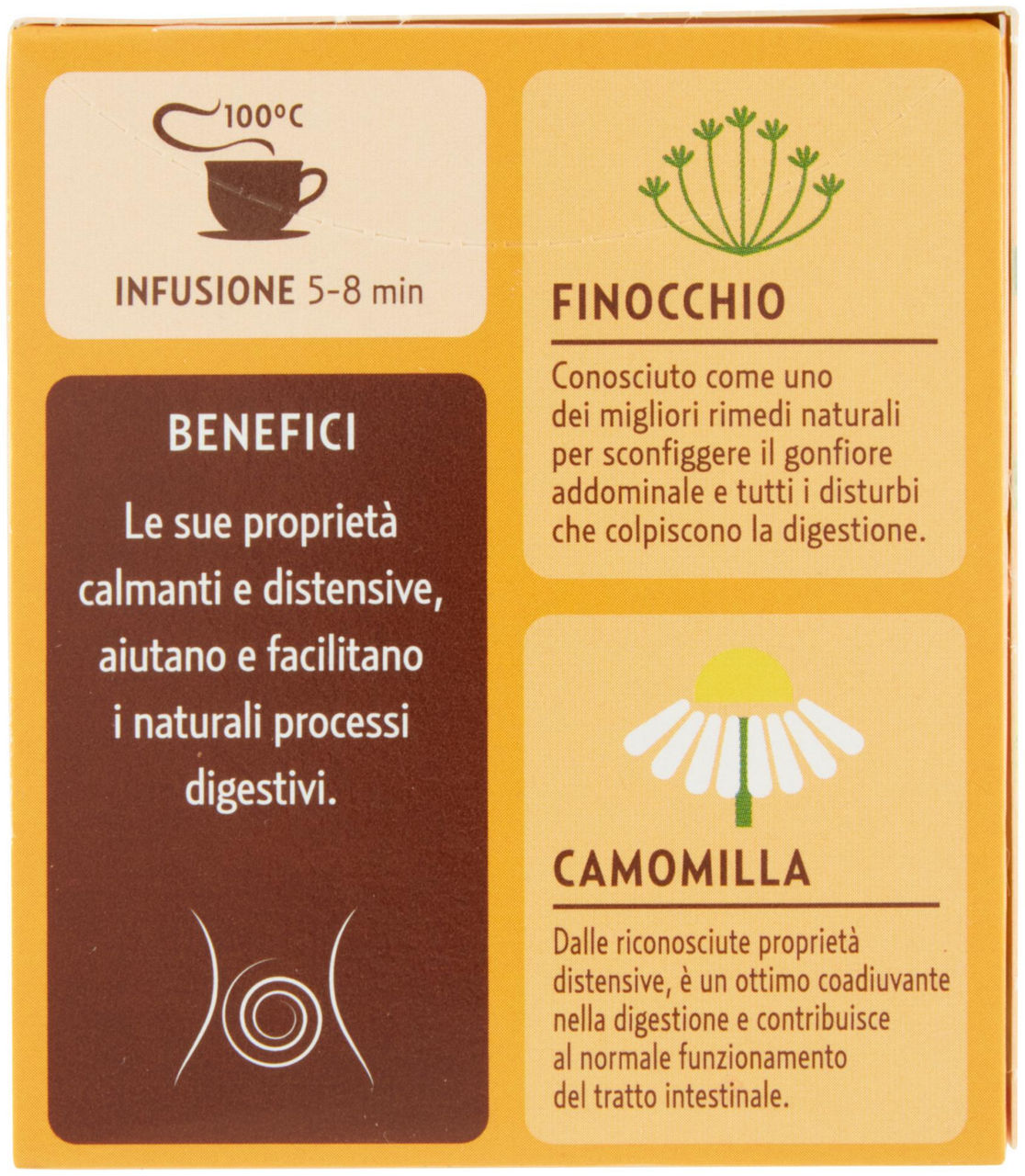 TISANA DIGESTIVA PLUS CON FINOCCHIO E CAMOMILLA POMPADOUR SC G 39,6 - 3